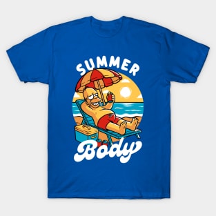 Summer Body Animation Character T-Shirt